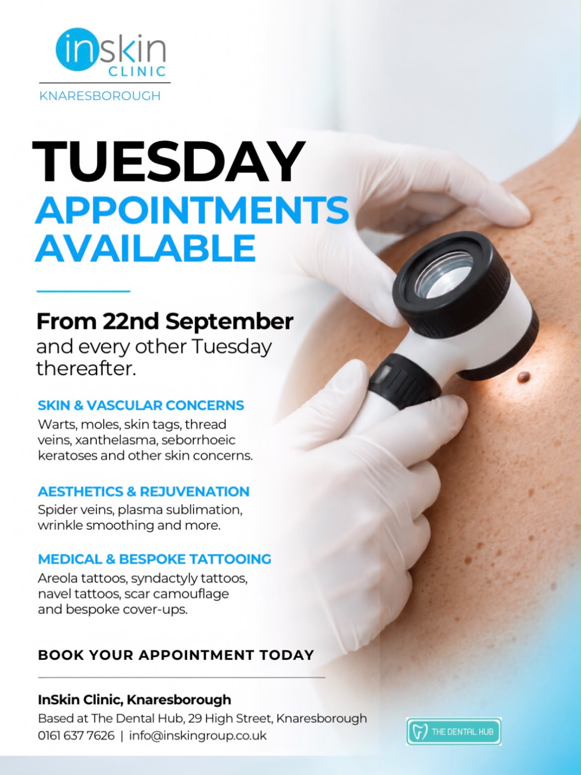 HELLO KNARESBOROUGH! We have now expanded and opened another clinic in Knaresborough, North Yorkshire 